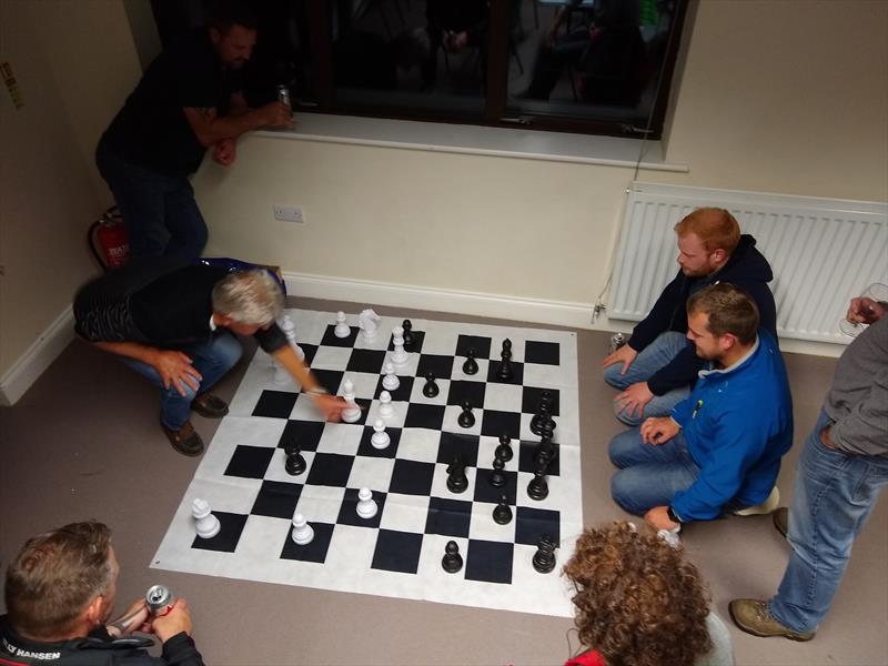 Chess during the 4000 Nationals at Rutland photo copyright Richard de Fleury taken at Rutland Sailing Club and featuring the 4000 class