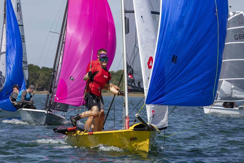 Fast PY fleet at the Lymington Dinghy Regatta 2022 photo copyright Tim Olin / www.olinphoto.co.uk taken at Lymington Town Sailing Club and featuring the 4000 class