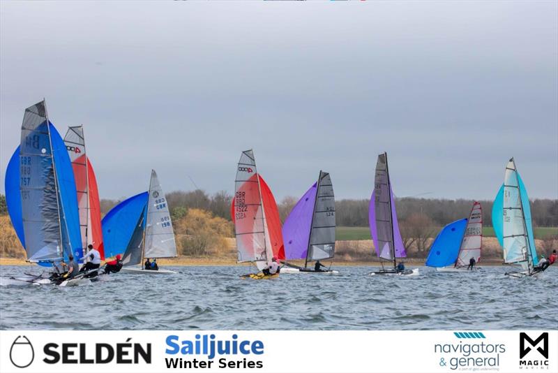 Selden Sailjuice Winter Series Grafham Grand Prix - photo © Tim Olin / www.olinphoto.co.uk