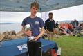 Daniel Palmer wins Male Youth category at the RYA Northern Ireland Youth Championships © Simon McIlwaine