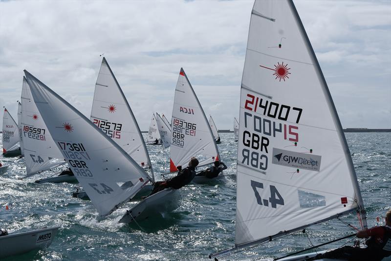 UKLA ILCA 4 Nationals at the WPNSA day 1