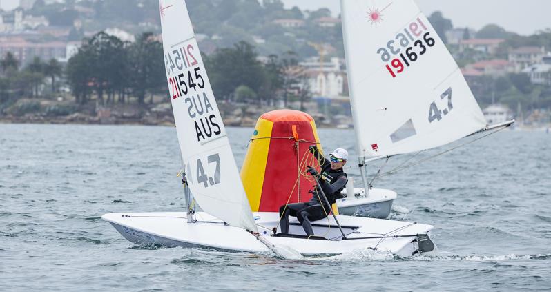 Littlechild negotiating conditions at Sail Sydney 2017 - photo © Robin Evans