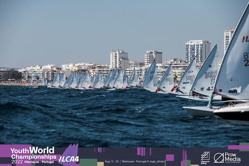 ILCA 4 Youth World Championship at Vilamoura, Portugal day 1 - photo © osga_photo / Joao Costa Ferreira