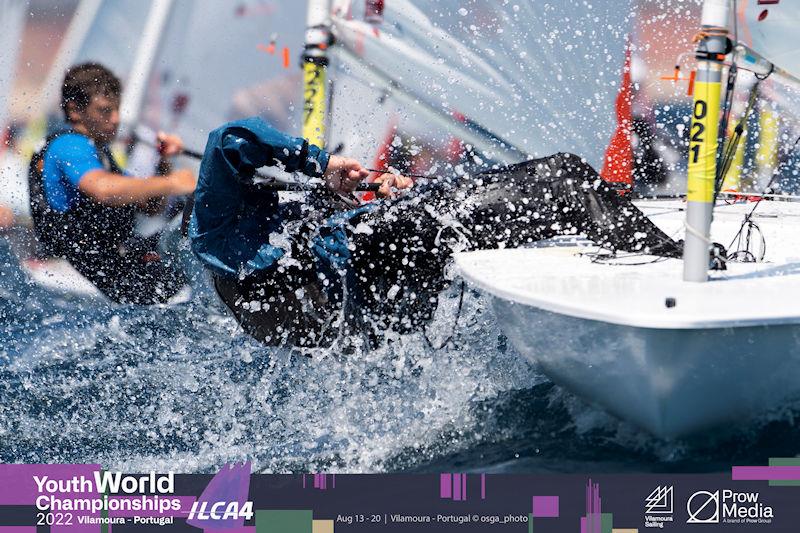 ILCA 4 Youth World Championship at Vilamoura, Portugal day 1 - photo © osga_photo / Joao Costa Ferreira