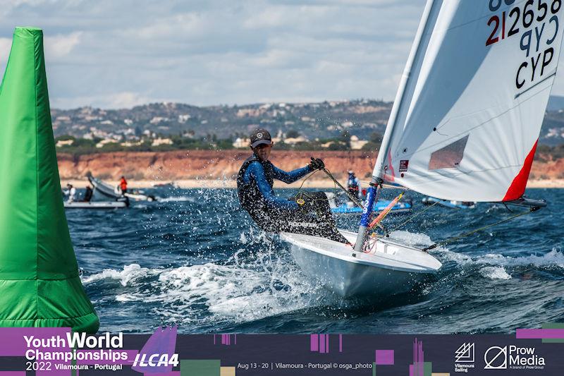 ILCA 4 Youth World Championship at Vilamoura, Portugal day 2 photo copyright osga_photo / Joao Costa Ferreira taken at Vilamoura Sailing and featuring the ILCA 4 class