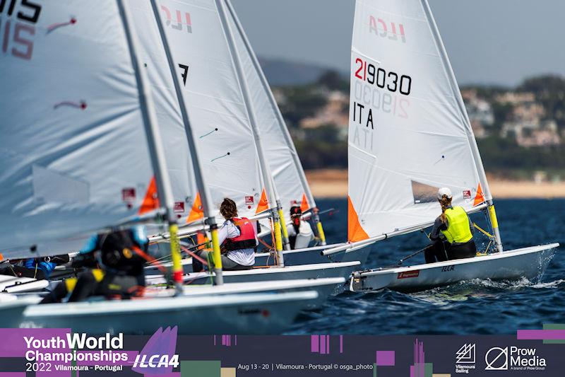 ILCA 4 Youth World Championship at Vilamoura, Portugal day 5 photo copyright osga_photo / Joao Costa Ferreira taken at Vilamoura Sailing and featuring the ILCA 4 class