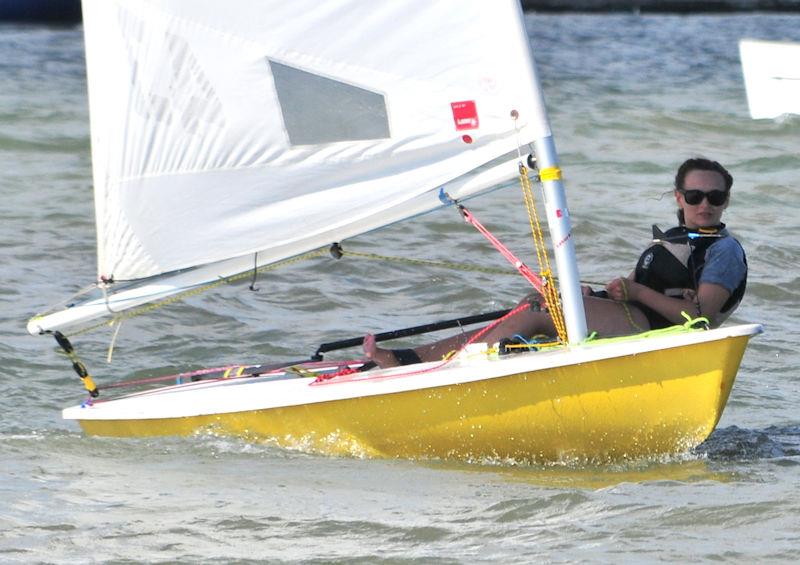 Burnham Week 2022 Day 1 photo copyright Alan Hanna taken at Burnham Sailing Club and featuring the ILCA 4 class