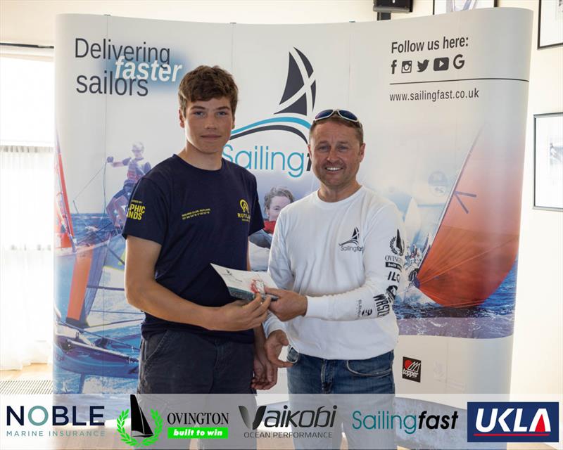 Toby Smith, 2nd - Noble Marine Vaikobi UKLA Qualifier 6 at Weymouth photo copyright Georgie Altham / www.facebook.com/galthamphotography taken at Weymouth & Portland Sailing Academy and featuring the ILCA 4 class