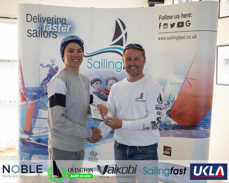Archie Munro Price, 1st - Noble Marine Vaikobi UKLA Qualifier 6 at Weymouth photo copyright Georgie Altham / www.facebook.com/galthamphotography taken at Weymouth & Portland Sailing Academy and featuring the ILCA 4 class