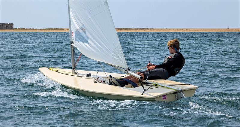 ILCA sailing at Keyhaven - photo © Mark Jardine