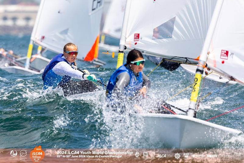 ILCA 4 World Championship 2024 at Viana do Castelo, Portugal Day 3