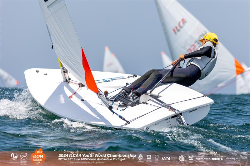 ILCA 4 World Championship 2024 at Viana do Castelo, Portugal Day 3