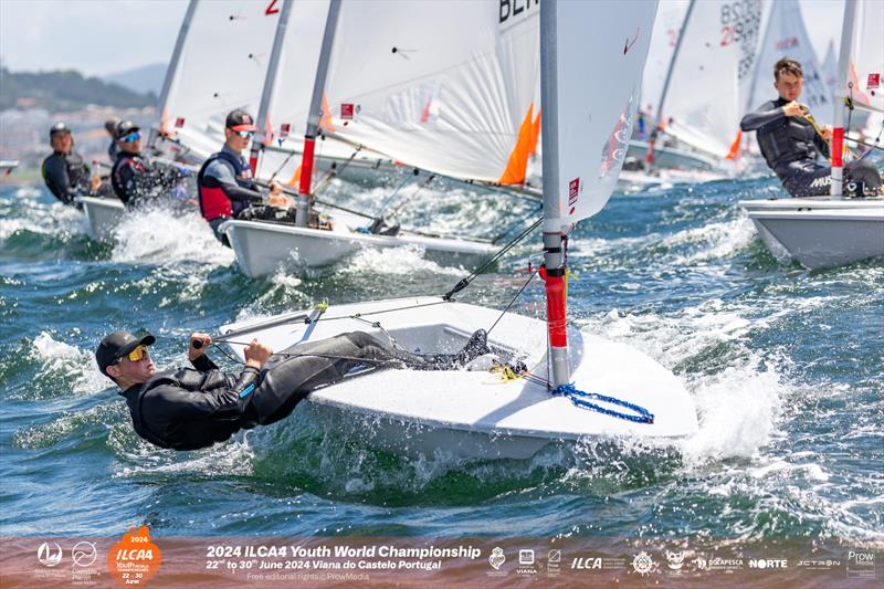ILCA 4 World Championship 2024 at Viana do Castelo, Portugal Day 5