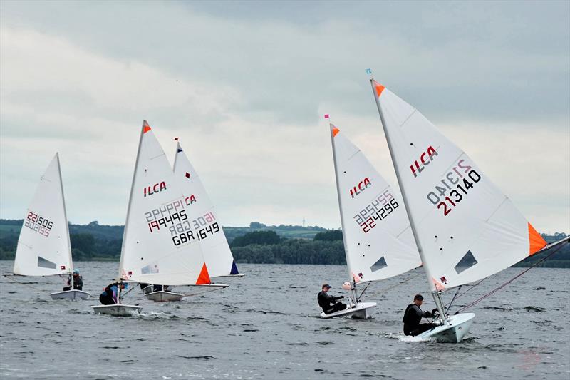 ILCA UK Women's Regatta weekend at Rutland photo copyright David Ellis taken at Rutland Sailing Club and featuring the ILCA 4 class