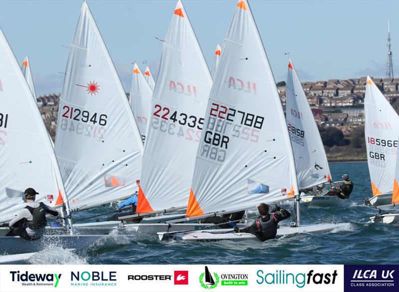 ILCA 4 UK National Open 1 at the WPNSA photo copyright Steven Angell taken at Weymouth & Portland Sailing Academy and featuring the ILCA 4 class