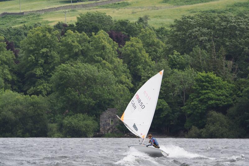 High Wind Hi-Jinks - North Region Youth & Junior Championship 2025 at Ullswater photo copyright Toby Wilson  taken at Ullswater Yacht Club and featuring the ILCA 4 class