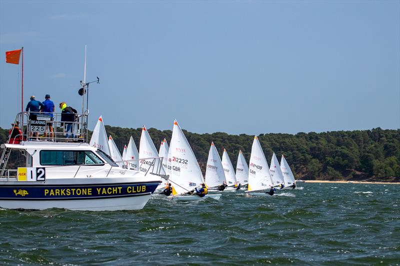 ILCA UK Youth Series Open, sponsored by Harken, at Parkstone Yacht Club photo copyright James Harle taken at Parkstone Yacht Club and featuring the ILCA 4 class