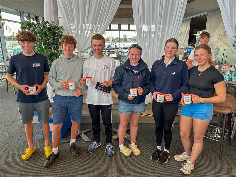 ILCA UK Youth Series Open, sponsored by Harken, at Parkstone Yacht Club photo copyright James Harle taken at Parkstone Yacht Club and featuring the ILCA 4 class