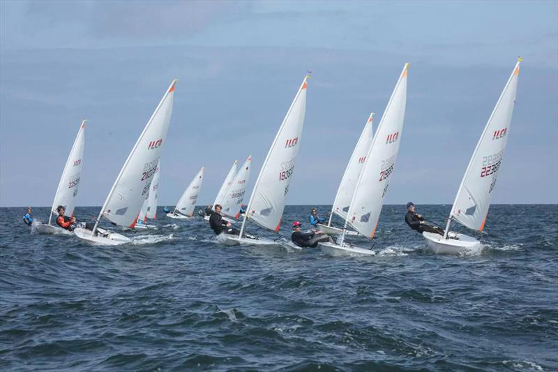 Day 2 of the 2025 EurILCA Europa Cup GER at Warnemünde, Germany - photo © Pepe Hartmann
