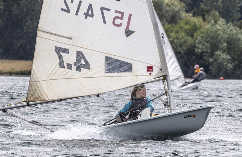 Sam Mason wins the slow fleet and overall at the Notts County Sailing Club Annual Regatta - photo © David Eberlin