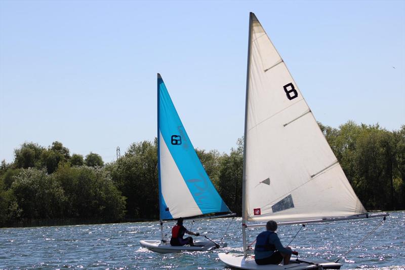 Women on the Water (WoW) group at Stewartby Water Sailing Club photo copyright Jess Day & Jack Stockford taken at Stewartby Water Sailing Club and featuring the ILCA 4 class