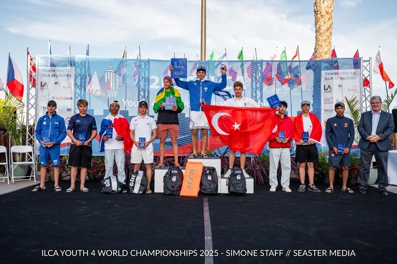 ILCA 4 Youth World Championships 2025 Prize Giving - photo © Simone Staff