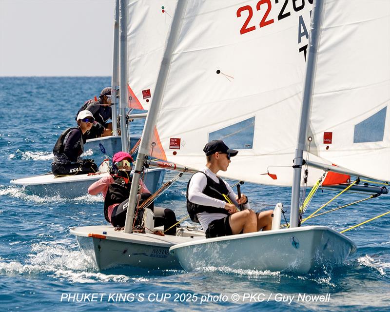 Phuket King's Cup 2025 photo copyright Guy Nowell / Phuket King's Cup taken at Royal Varuna Yacht Club and featuring the ILCA 4 class