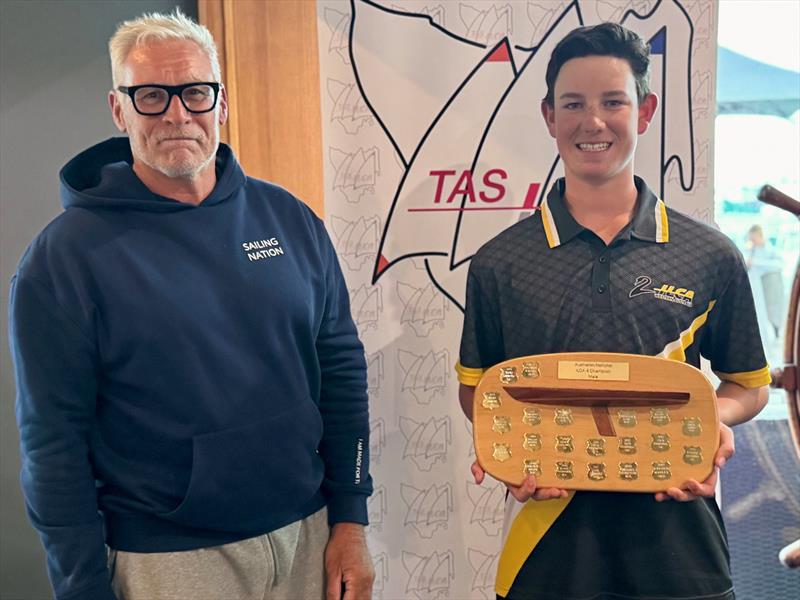 Thomas Cooper ILCA 4 Australian Champion - photo © Jane Austin