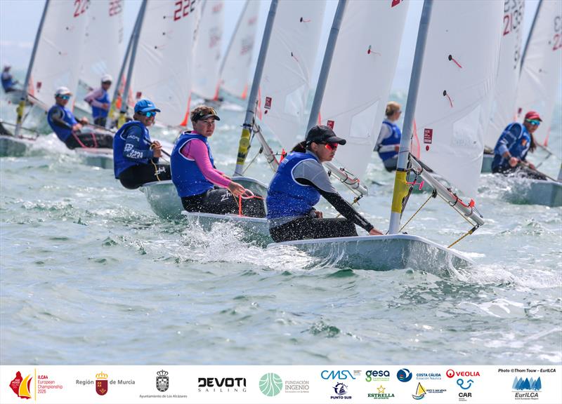 2026 ILCA 4 Youth European Championships & Open European Trophy at Los Alcázares, Spain Day 4 - photo © Thom Touw / EurILCA