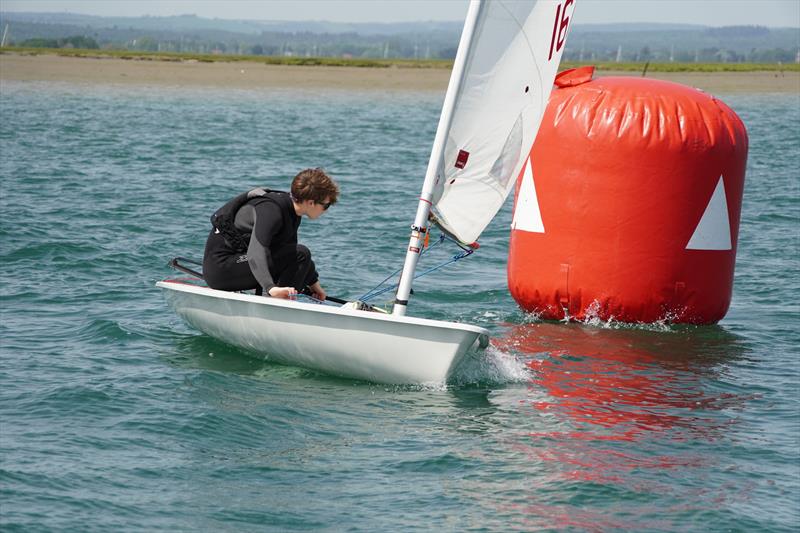 Bosham SC Junior Regatta photo copyright Paddy Mirams taken at Bosham Sailing Club and featuring the ILCA 4 class