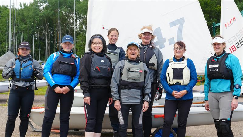 Annual Women's ILCA Regatta at Burton Sailing Club  photo copyright David Ellis taken at Burton Sailing Club and featuring the ILCA 4 class