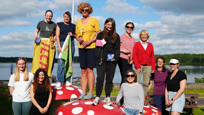 Winners in the Annual Women's ILCA Regatta at Burton Sailing Club  photo copyright David Ellis taken at Burton Sailing Club and featuring the ILCA 4 class