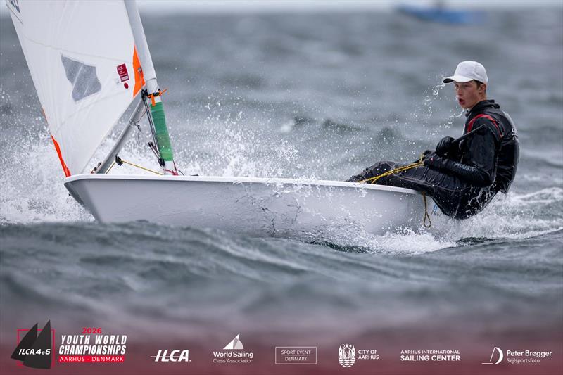 Day 4 - ILCA 4 Youth World Championship in Aarhus photo copyright Peter Brøgger / sejlsportsfoto.dk taken at Sailing Aarhus and featuring the ILCA 4 class