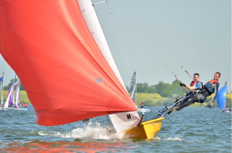 Laser 5000s during the Laser multi-class at Grafham - photo © Richard Janulewicz