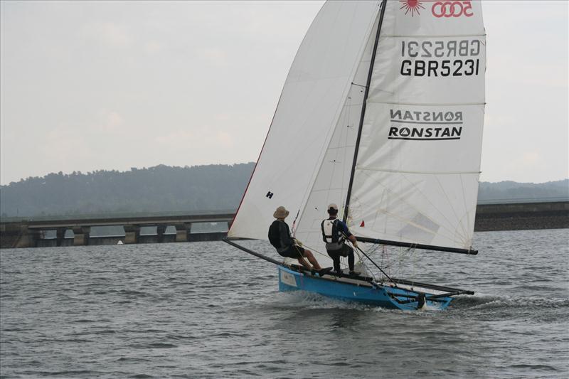 Laser 5000 Europeans on Lake Mohnesee photo copyright Clive Grant taken at  and featuring the Laser 5000 class