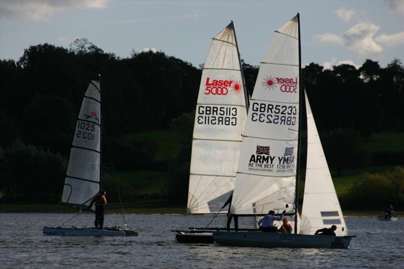 Laser 5000 Inlands at Rutland photo copyright Peter Davies taken at Rutland Sailing Club and featuring the Laser 5000 class