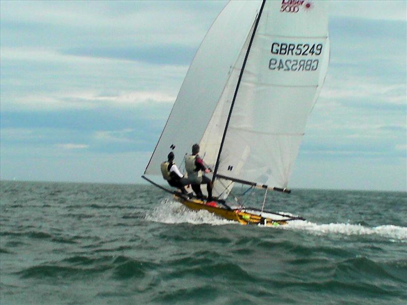 Laser 5000 nationals at Filey photo copyright FSC taken at Filey Sailing Club and featuring the Laser 5000 class