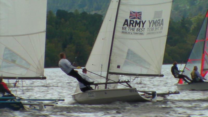 Laser 5000 open meeting  sponsored by Glengoyne Distillery photo copyright Alister Kinsman taken at Loch Lomond Sailing Club and featuring the Laser 5000 class