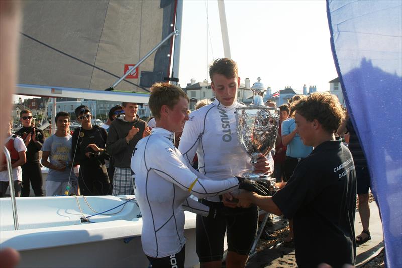 Michael Calvert and Max Taylor-Nobbs win the NSSA Mount Haes Trophy - photo © Dave Webb