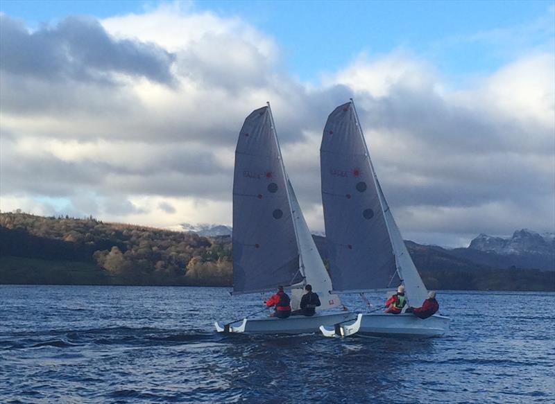 GBR Blind Sailing Winter Training at Windermere - photo © Blind Sailing