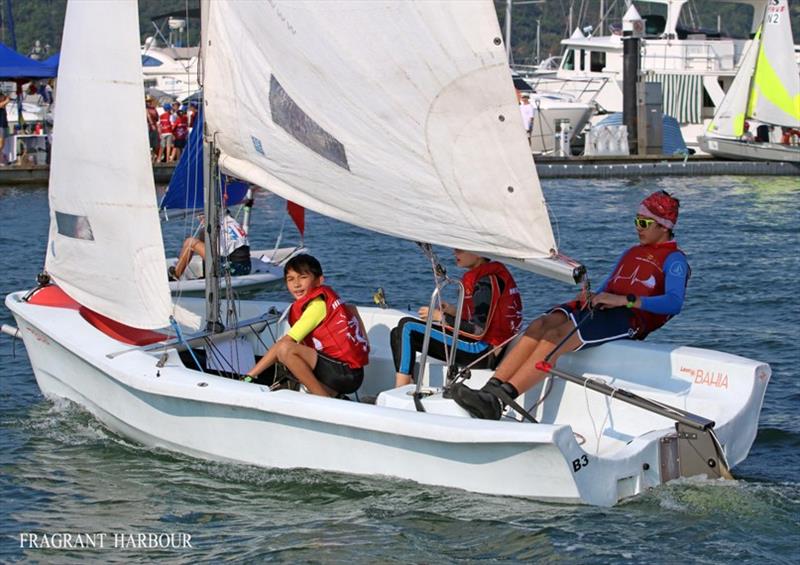 Hebe Dragons - 24 Hour Charity Dinghy Race photo copyright Fragrant Harbour taken at Hebe Haven Yacht Club and featuring the Laser Bahia class