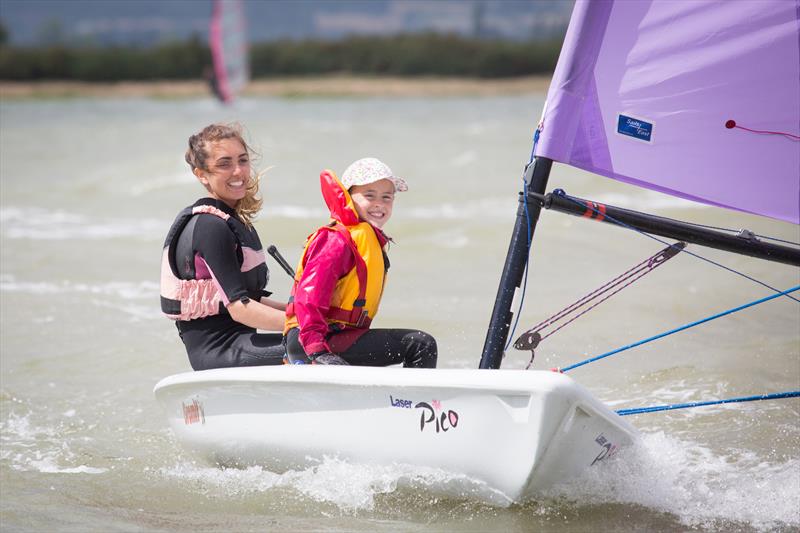 Marconi Cadet Week 2015 photo copyright Sally Hitt taken at Marconi Sailing Club and featuring the Laser Pico class