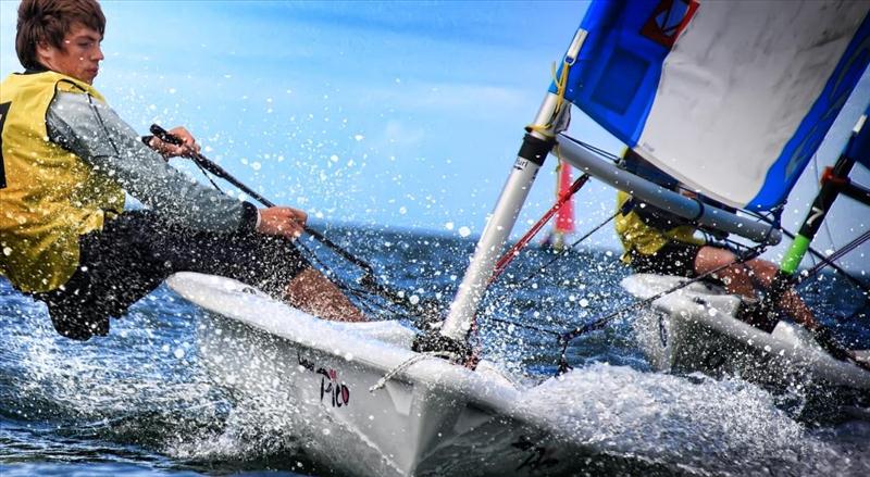 Laser Pico nationals at  Colwyn Bay photo copyright www.martinvaughan.com taken at  and featuring the Laser Pico class