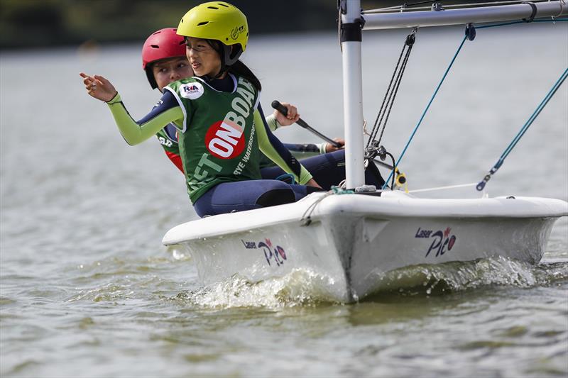 Sport England Funding photo copyright Paul Wyeth / RYA taken at Royal Yachting Association and featuring the Laser Pico class