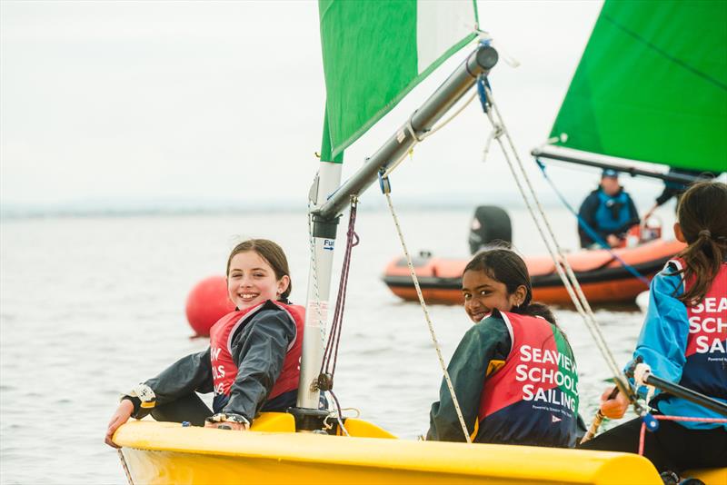 Princess Royal visit to Seaview Sailing Trust photo copyright Sea View Yacht Club taken at Sea View Yacht Club and featuring the Laser Pico class