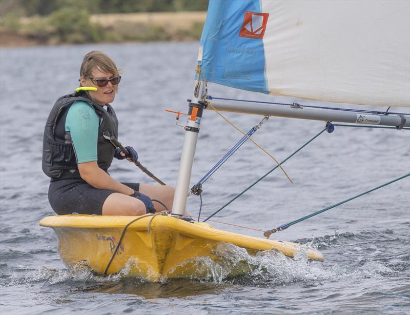 Rebecca Dickenson during the Notts County Sailing Club Annual Regatta - photo © David Eberlin