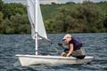 Julie West from the host club - Solo and Laser Open Meeting at Middle Nene © David Livingstone