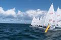 ILCA 6 sailors at the German Europa Cup during Warnemünde Woche © ASC Performance Academy