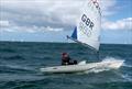 ILCA 6 sailors at the German Europa Cup during Warnemünde Woche © ASC Performance Academy