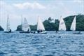 Starting practice off Young Island at SVG Sailing Association's High Performance Race Training Clinic